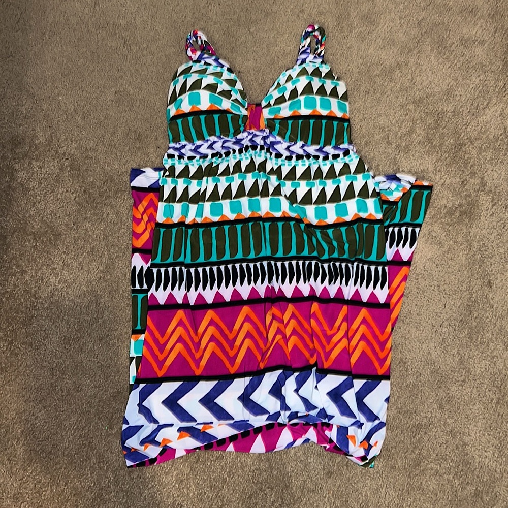 Attention full length summer dress size XS